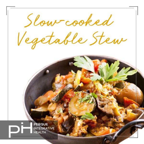 Alkaline Recipes Slowcooked Vegetable Stew (Serves 6 to 8) PERQUE