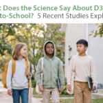 Vitamin D3 supplement drops, illustrating research on D3 and back-to-school immune function